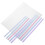 Slide Binders with Clips Reusable Plastic Assorted Colors 4
