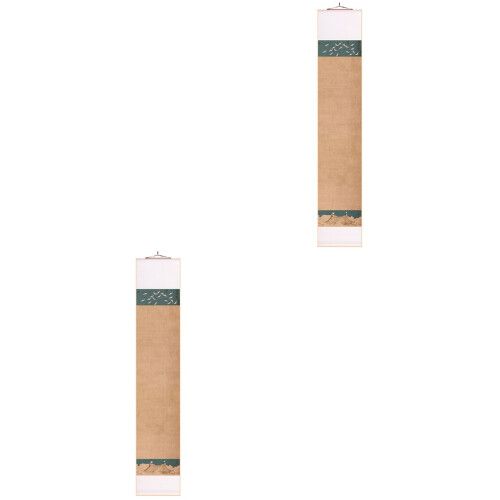 2Pcs Professional Blank Calligraphy and Painting Scroll Paper 2