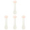 4Pcs White Silicone Pet Tableware Spoon with Lever Handle for Cat Food 2
