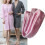 Βελούδινη ζώνη μπουρνούζι 170/210cm με ρυθμιζόμενο και ζεστό δέσιμο, άνετη και 2