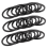 Spacer for Bottom Bracket Fitting (24 Pieces/6 Set) 2.5mm/Pcs Bottom Bracket Length Conversion Tool,24 x 2.5mm Spacer,Black 2