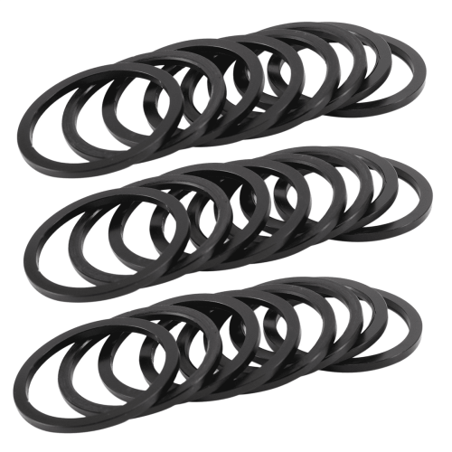 Spacer for Bottom Bracket Fitting (24 Pieces/6 Set) 2.5mm/Pcs Bottom Bracket Length Conversion Tool,24 x 2.5mm Spacer,Black 1