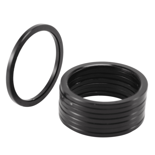 Spacer for Bottom Bracket Fitting (24 Pieces/6 Set) 2.5mm/Pcs Bottom Bracket Length Conversion Tool,24 x 2.5mm Spacer,Black 2