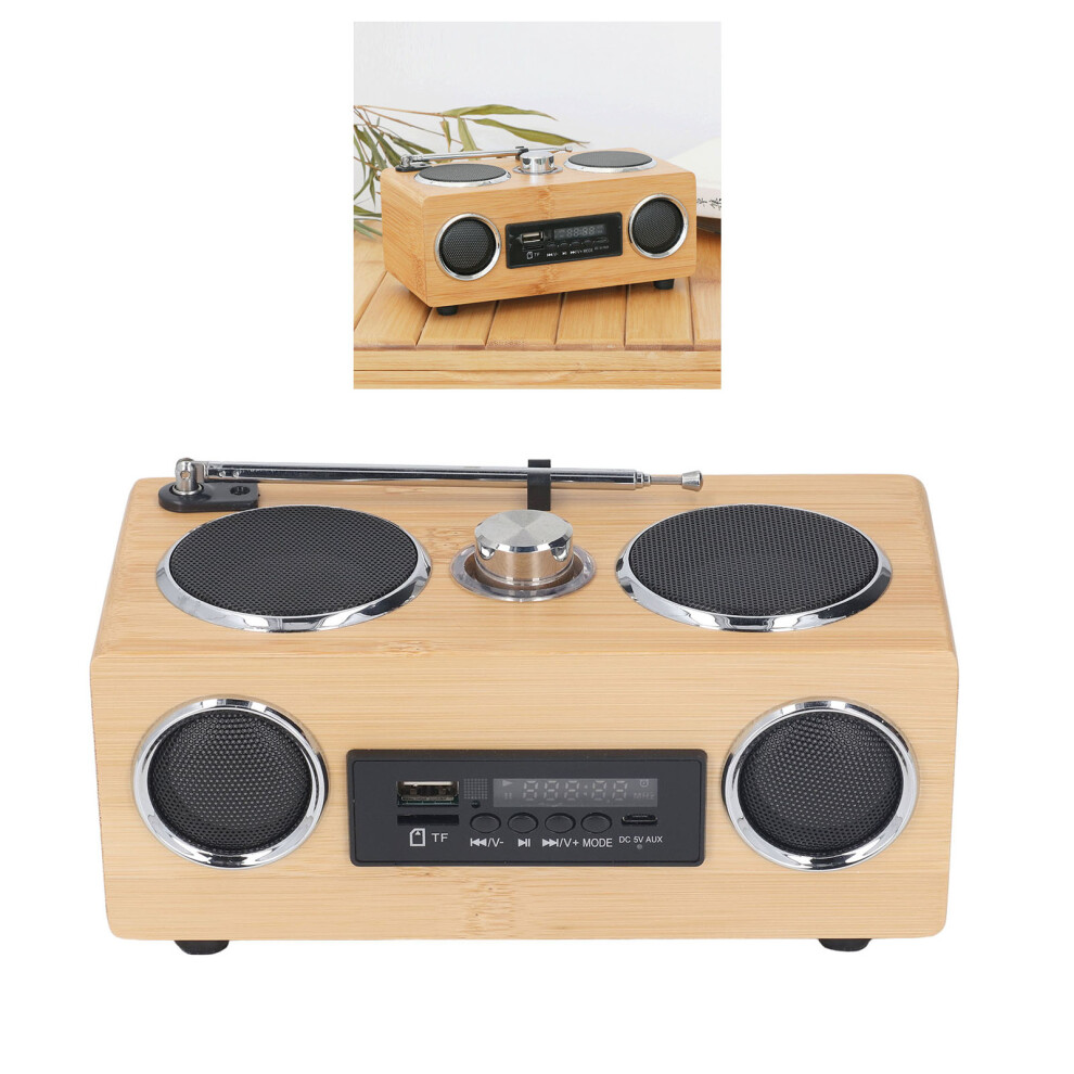 Vintage Retro Wireless Bluetooth 5.0 Stereo Speaker 3W 52Mm 7651387286162