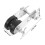 Ceiling Fan Mounting Bracket Kit with Pipe Clamp Replacement Parts for Easy Installation 2