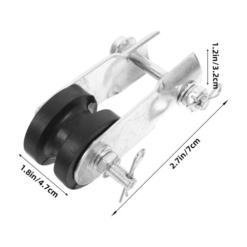 Ceiling Fan Mounting Bracket Kit with Pipe Clamp Replacement Parts for Easy Installation 1