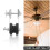 Ceiling Fan Mounting Bracket Kit with Pipe Clamp Replacement Parts for Easy Installation 3