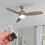 Ceiling Fan Mounting Bracket Kit with Pipe Clamp Replacement Parts for Easy Installation 4