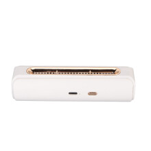 Désodorisant pour réfrigérateur à double mode, réutilisable, USB, 125x33mm, blanc