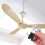 Ceiling Fan Mounting Bracket Kit with Pipe Clamp Replacement Parts for Easy Installation 8