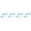 4Pcs Blue Infant Bottle Handles Silicone Comfortable Easy Install 4