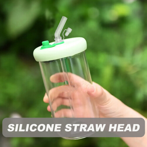 Silicone Straw Tips 10-Pack Replacement for Cups with Soft Texture for Kids 2