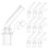 Silicone Straw Tips 10-Pack Replacement for Cups with Soft Texture for Kids 5
