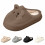 Cat Print Fleece-Lined Winter Slippers for Couples 1 Pair 5