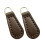 2 Pieces Zipper Pulls Pullers Zip Pulls Zipper Heads for Bag Boot Purses Luggage Coffee Amber Hoop 4