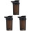 3Pièces Flacons À Pour Fitness Portable 2