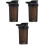 3Pièces Flacons À Pour Fitness Portable 3