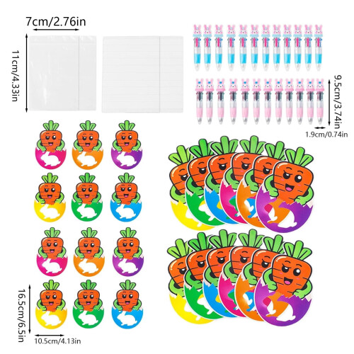 Easter Candy Carrot Cookies Self-Sealing 48pcs 1