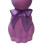 Flocked Bunny Tabletop Decoration, Dark Purple, 18", Easter Decors by 4