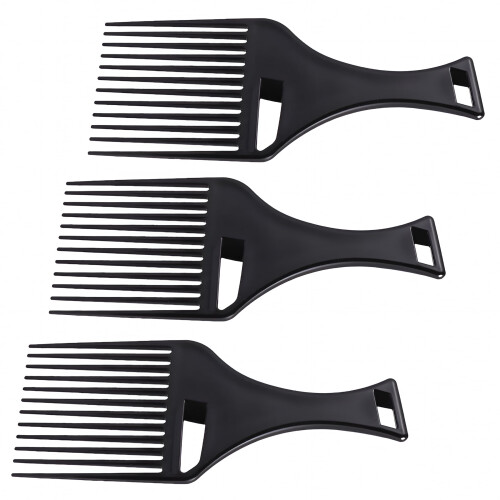 ACDANC3pcs Gladde Haarkam Brede Haarkam Afro Haarkam Kapperskam 2