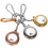 Sleutelhangermeetlint Mini-meetlint Functioneel zakmeetlint Klein 6