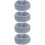 4Pièces Cache-Oreilles Pet Chaud Portable Élastique Anti-Bruit 5