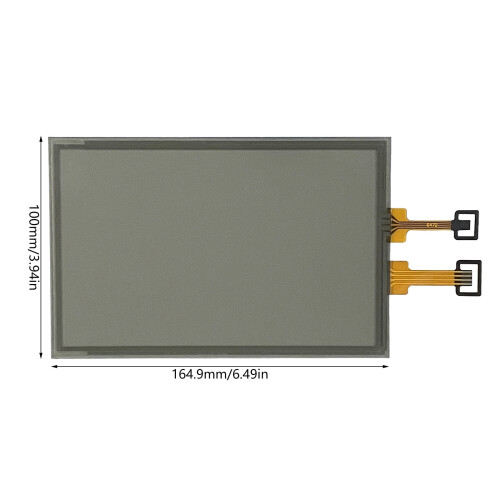 Écran tactile de remplacement 7 pouces pour système de navigation radio C070VVN02.0 2