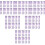 100Pcs Practical Purple Wedges Disposable Teeth Treatment Tools 7