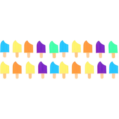 20Pcs Lightweight Assorted Color Popsicle Highlighters for Office Use 1