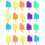 20Pcs Lightweight Assorted Color Popsicle Highlighters for Office Use 5