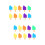 20Pcs Lightweight Assorted Color Popsicle Highlighters for Office Use 7