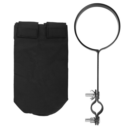 Oxford Cloth Drum Stick Holder Container Black for Musical Instruments 1