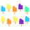 20Pcs Lightweight Assorted Color Popsicle Highlighters for Office Use 9
