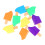 20Pcs Lightweight Assorted Color Popsicle Highlighters for Office Use 11