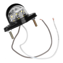 Tag Lights For SUV Trailer, License Plate Illumination LED License Plate Light With Bright White LED Light Output, Waterproof Number Plate Lights For
