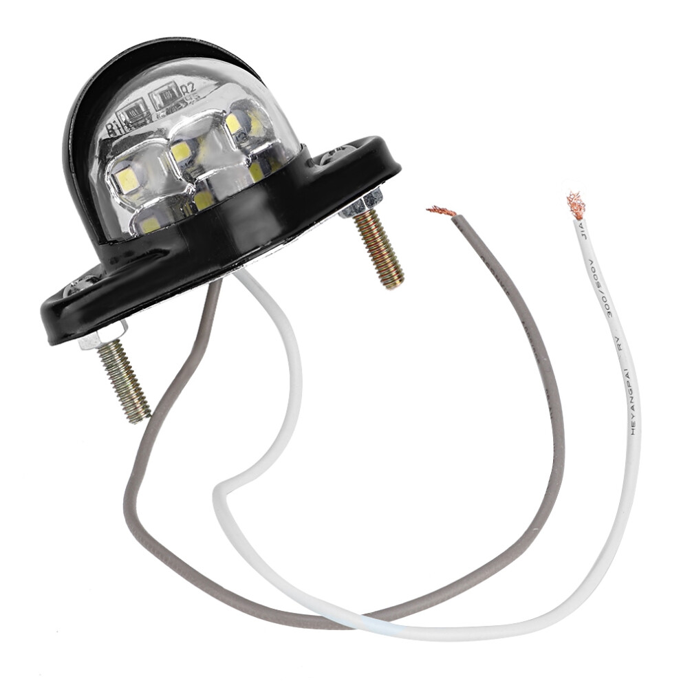 Bright Led For Automotive Use, Universal Tag Lights Waterproof Number Plate Lights With License Plate Illumination, Led License Plate White/Light 9357860247399