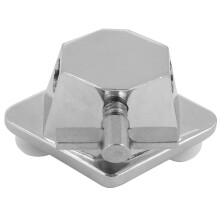 Easy to Install Drum Mounting Hardware, Wide Application Floor Tom Bracket with Aluminum Alloy Durability, Tom Drum Set Parts for Studio Stage and