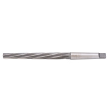 Left Hand Helix Reamer, High Speed Steel Taper Pin Reamer with Spiral Flute for Smooth Cutting, Bridge Reamer Featuring Right Hand Cut and High