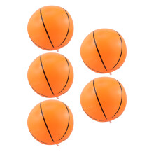 5Pcs Outdoor PVC Inflatable Basketballs Kids Beach and Pool Game Balls