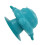 Puppy Nipple Feeder 4 Nipples Silicone Navy Blue 6