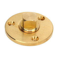 Bouchon de cale étanche pour bateau, bouchon fileté pour tableau arrière en laiton de qualité supérieure, vis en acier inoxydable, installation