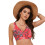 Top de biquíni feminino com bojo push-up e aro, modelo sexy com decote em V. 5