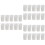 150Pcs Safe Pouches White Drink Bags with Lid 6