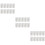 150Pcs Safe Pouches White Drink Bags with Lid 9