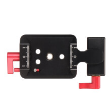 Soporte vertical para cámara Gimbal, compatible con grabación en modo retrato DJI Ronin S3Pro, plataforma de accesorios expandible con clip NATO