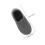 Fuzzy Herrtofflor Grå Memory Foam Plyschfoder Bekväma 1 Par 2