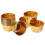 150Pièces Caissettes Dorées Jetables Pour Gâteaux Cupcakes 9