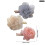 (3 Pcs) Elastiques Cheveux Fleur Tulle Femme 2