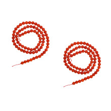 Perles Corail Artificiel Rondes Pour Bracelets