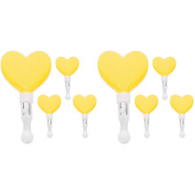 8Pièces Bâtons Lumineux Créatifs Pe Jaunes Pour Événements Et Concerts